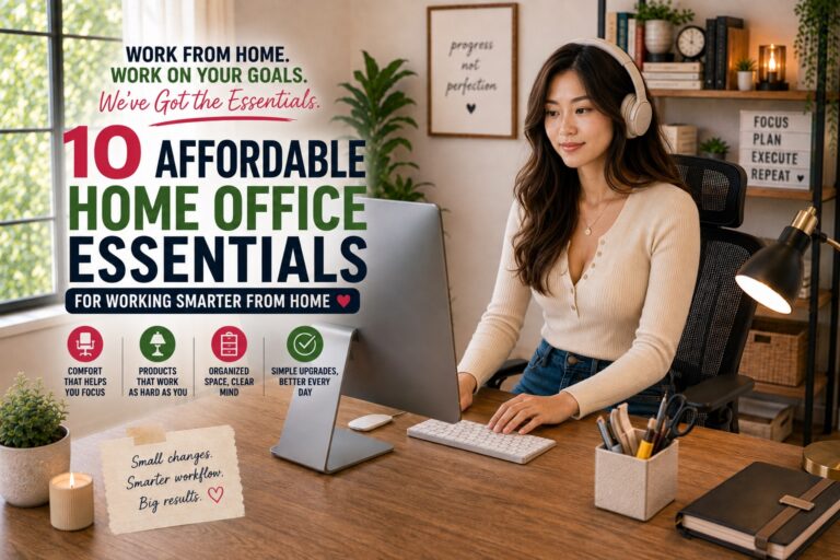 10 affordable home office essentials for working smarter from home