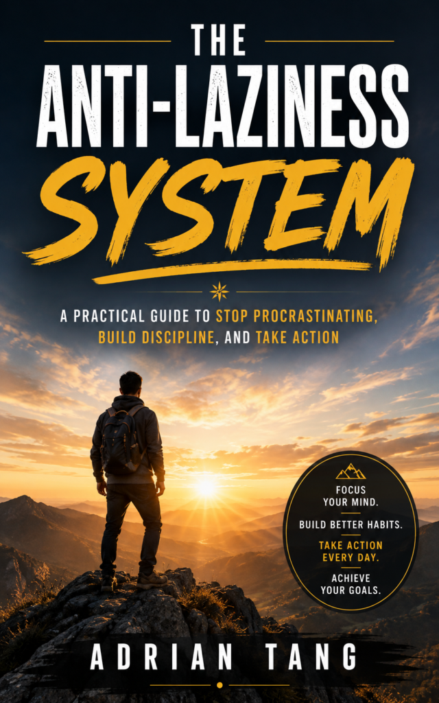 The Anti-Laziness System book cover by Adrian Tang