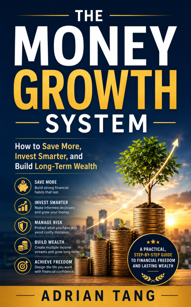 The Money Growth System book cover by Adrian Tang