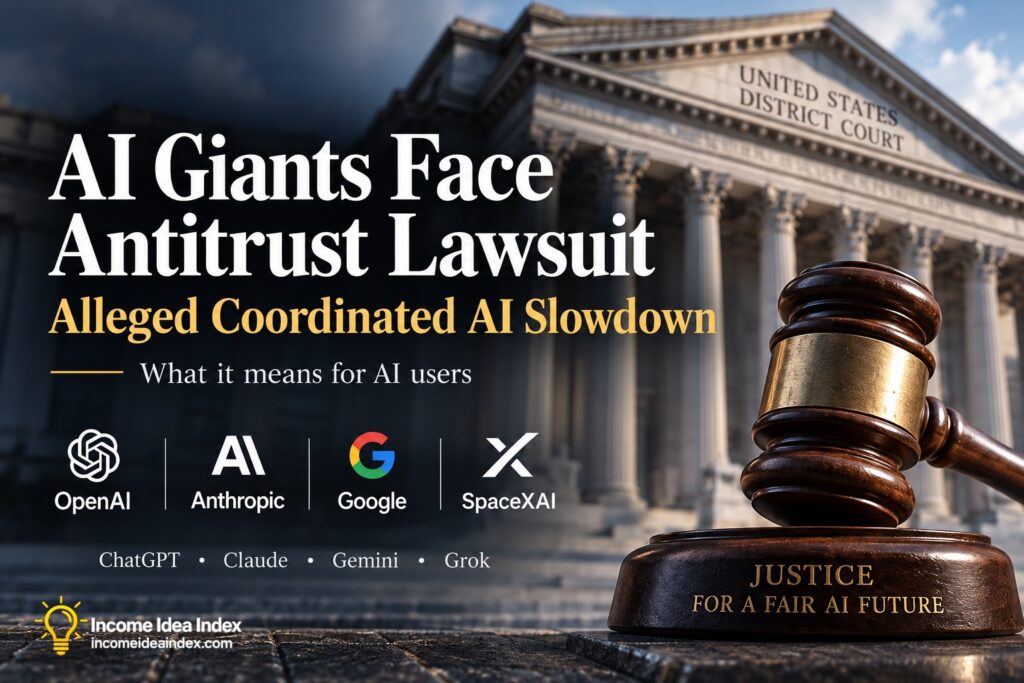OpenAI, Anthropic, Google and SpaceXAI face antitrust lawsuit over alleged coordinated AI slowdown
