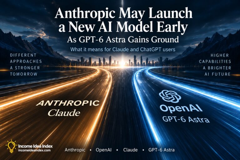 Anthropic may launch a new AI model early as OpenAI GPT-6 Astra gains ground