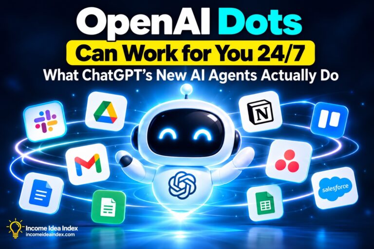 OpenAI Dots AI agents working across connected apps from their own cloud computer