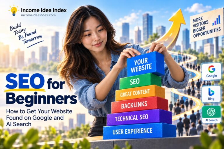 SEO for beginners learning how to improve website visibility in Google and AI search