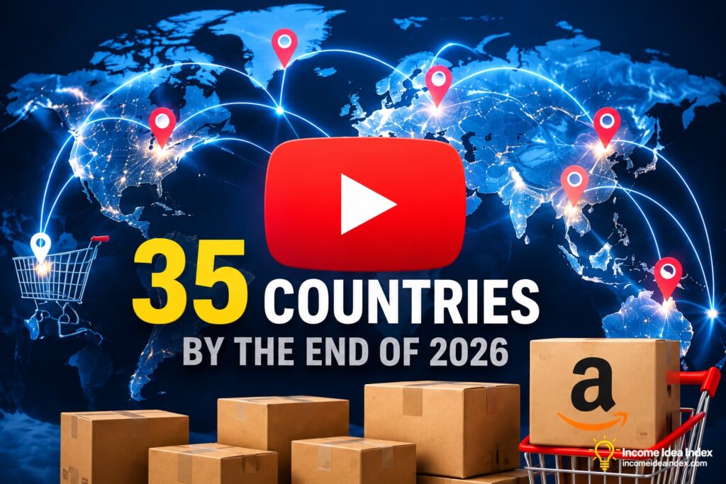 YouTube Shopping affiliate program expanding to 35 countries by the end of 2026